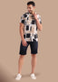 TerraDesi Urban Nomad Geometric Block Print Viscose Shirt