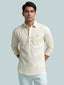 TerraDesi Breathable Cotton Short Kurta – Timeless Men's Style (SE83)