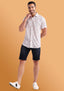 TerraDesi PlayDot Casual Shirt – Minimal Micro Print Summer Wear