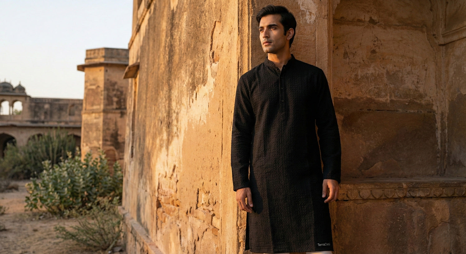 The Noir Heritage Kurta: Redefining Black for the Modern Indian Man