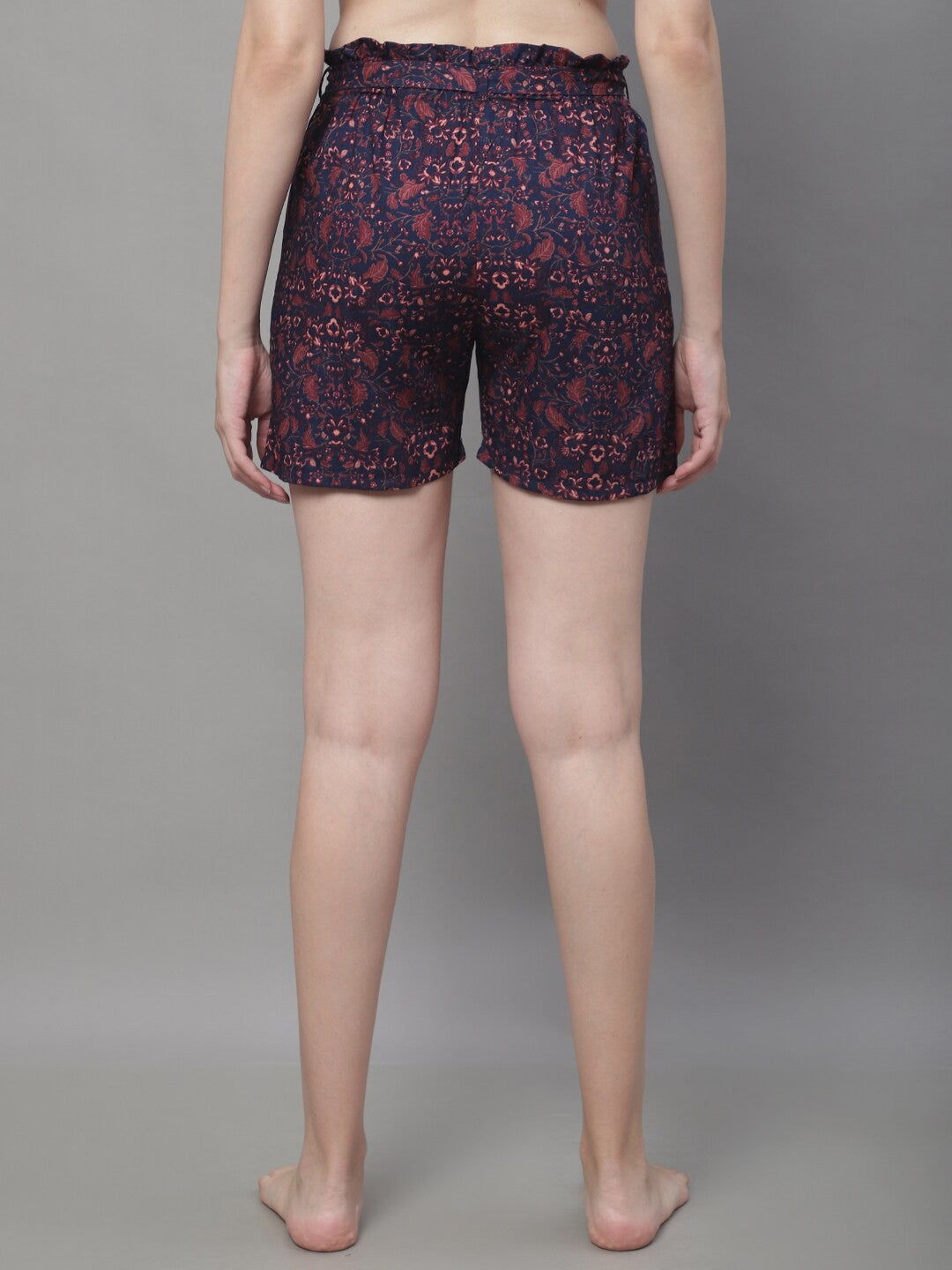 TerraDesi Zariya Mughal Bloom Shorts – Heritage Luxe Edit