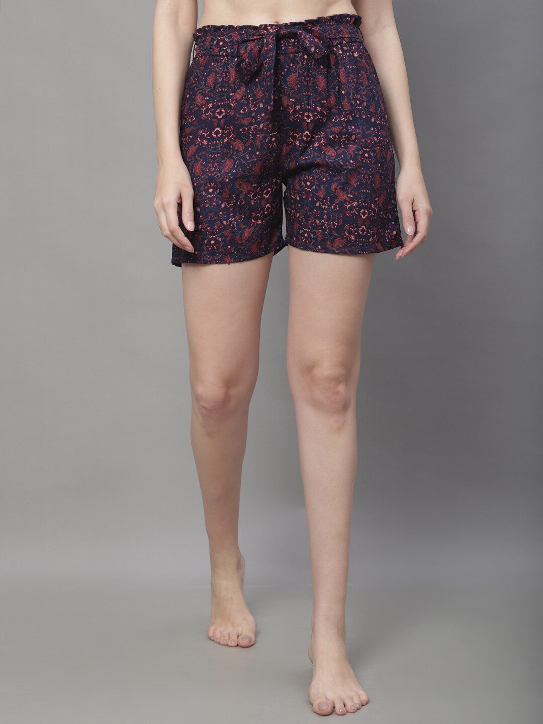 TerraDesi Zariya Mughal Bloom Shorts – Heritage Luxe Edit