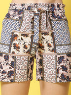 TerraDesi Rangrez Patchwork Shorts – Artisan Edit