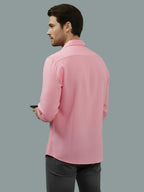 TerraDesi Men’s Essential Solid Cotton Blend Shirt