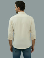TerraDesi Men’s Essential Solid Cotton Blend Shirt