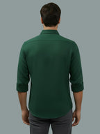 TerraDesi Men’s Essential Solid Cotton Blend Shirt
