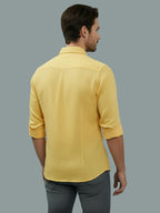 TerraDesi Men’s Essential Solid Cotton Blend Shirt