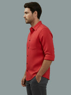 TerraDesi Men’s Essential Solid Cotton Blend Shirt