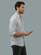 TerraDesi Men’s Essential Solid Cotton Blend Shirt