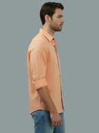 TerraDesi Men’s Essential Solid Cotton Blend Shirt