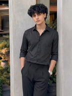 TerraDesi SunAura Yellow Cotton Classic Shirt