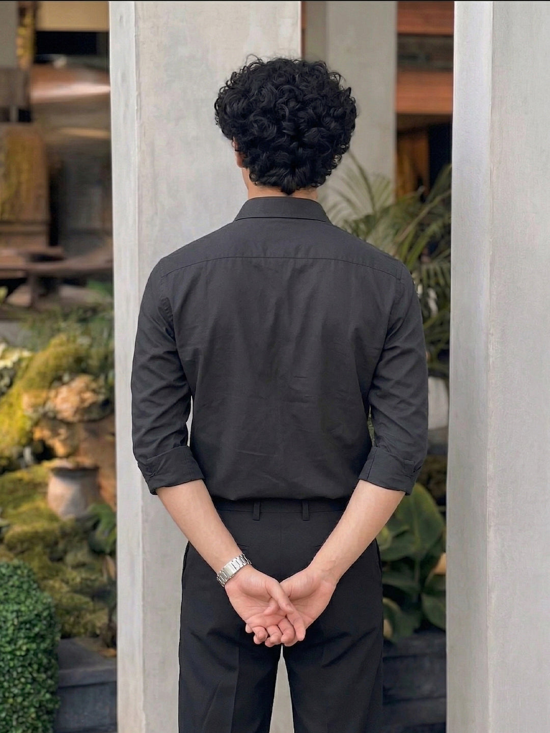 TerraDesi SunAura Yellow Cotton Classic Shirt