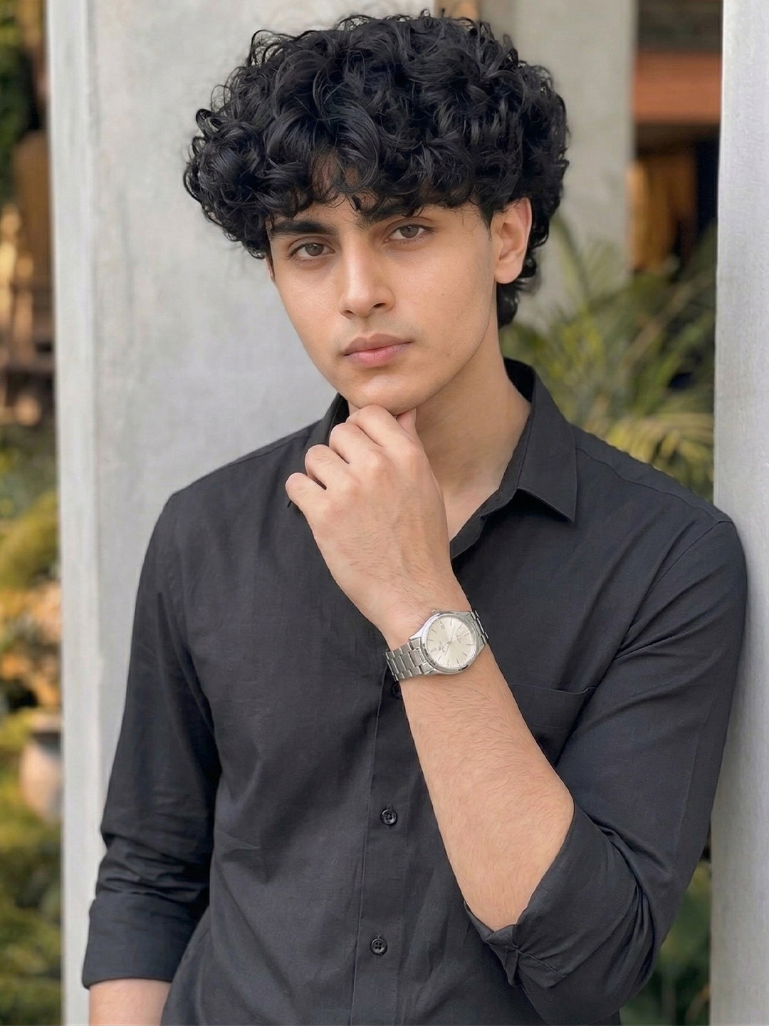 TerraDesi SunAura Yellow Cotton Classic Shirt