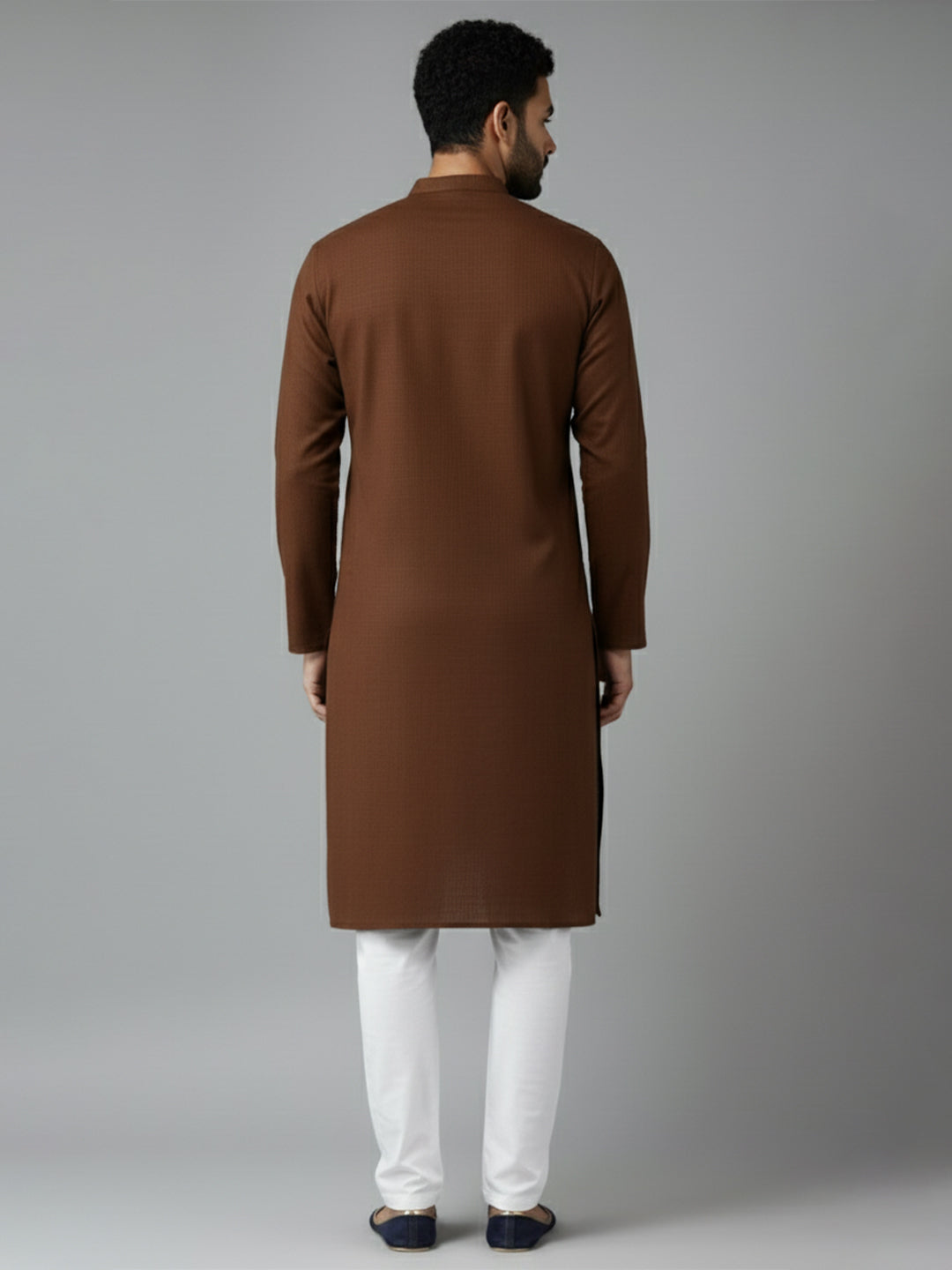 TerraDesi Midnight Classic Cotton Kurta Pajama Set