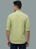 TerraDesi Men's Casual Regular Fit Full Sleeve Pocket Contrast Kurta (SE119)