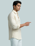 TerraDesi Breathable Cotton Short Kurta – Timeless Men's Style (SE83)