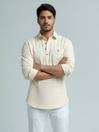 TerraDesi Men's Premium Cotton Short Kurta – Modern Ethnic Essential (SE82)