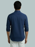 TerraDesi Men's Solid Cotton Short Kurta | Casual Full Sleeve Regular Fit (SE89)