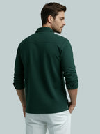 TerraDesi Men's Solid Cotton Short Kurta – Smart Everyday Style (SE88)