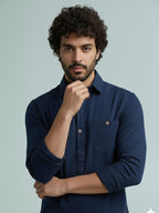 TerraDesi Modern Cotton Kurta for Men – Casual Ethnic Essential (SE86)