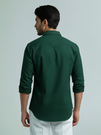 TerraDesi Men's Premium Cotton Short Kurta – Modern Ethnic Essential (SE82)