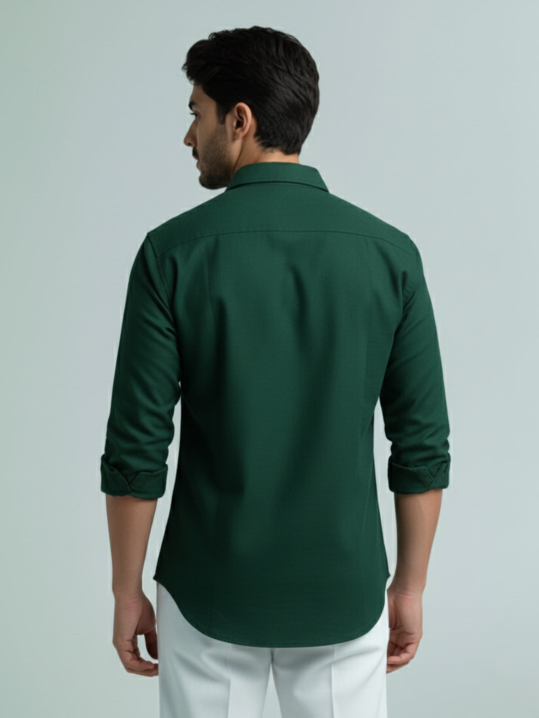 TerraDesi Men's Premium Cotton Short Kurta – Modern Ethnic Essential (SE82)