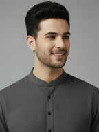 TerraDesi Midnight Classic Cotton Kurta Pajama Set