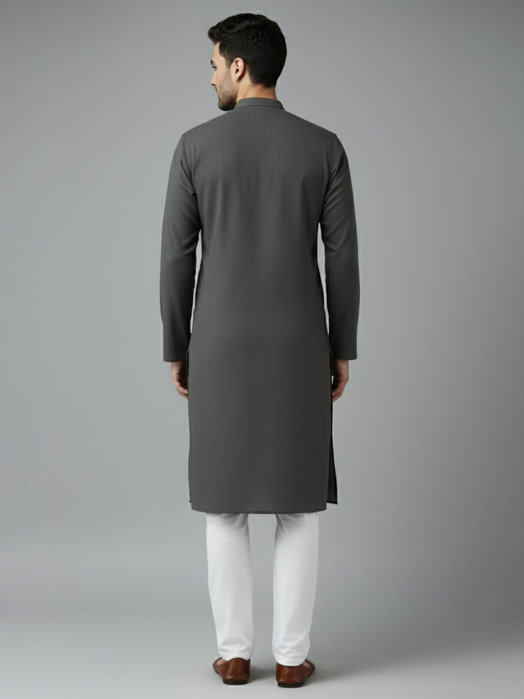 TerraDesi Midnight Classic Cotton Kurta Pajama Set