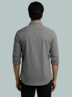 TerraDesi Men's Solid Cotton Short Kurta | Casual Full Sleeve Regular Fit (SE89)