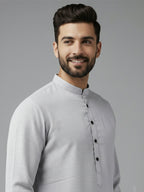 TerraDesi Midnight Classic Cotton Kurta Pajama Set