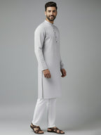 TerraDesi Midnight Classic Cotton Kurta Pajama Set