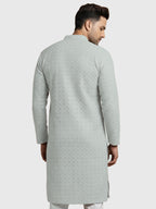 NoirVansh Luxe Sequin Kurta | TerraDesi Black Festive Statement Kurta