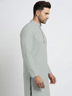 NoirVansh Luxe Sequin Kurta | TerraDesi Black Festive Statement Kurta