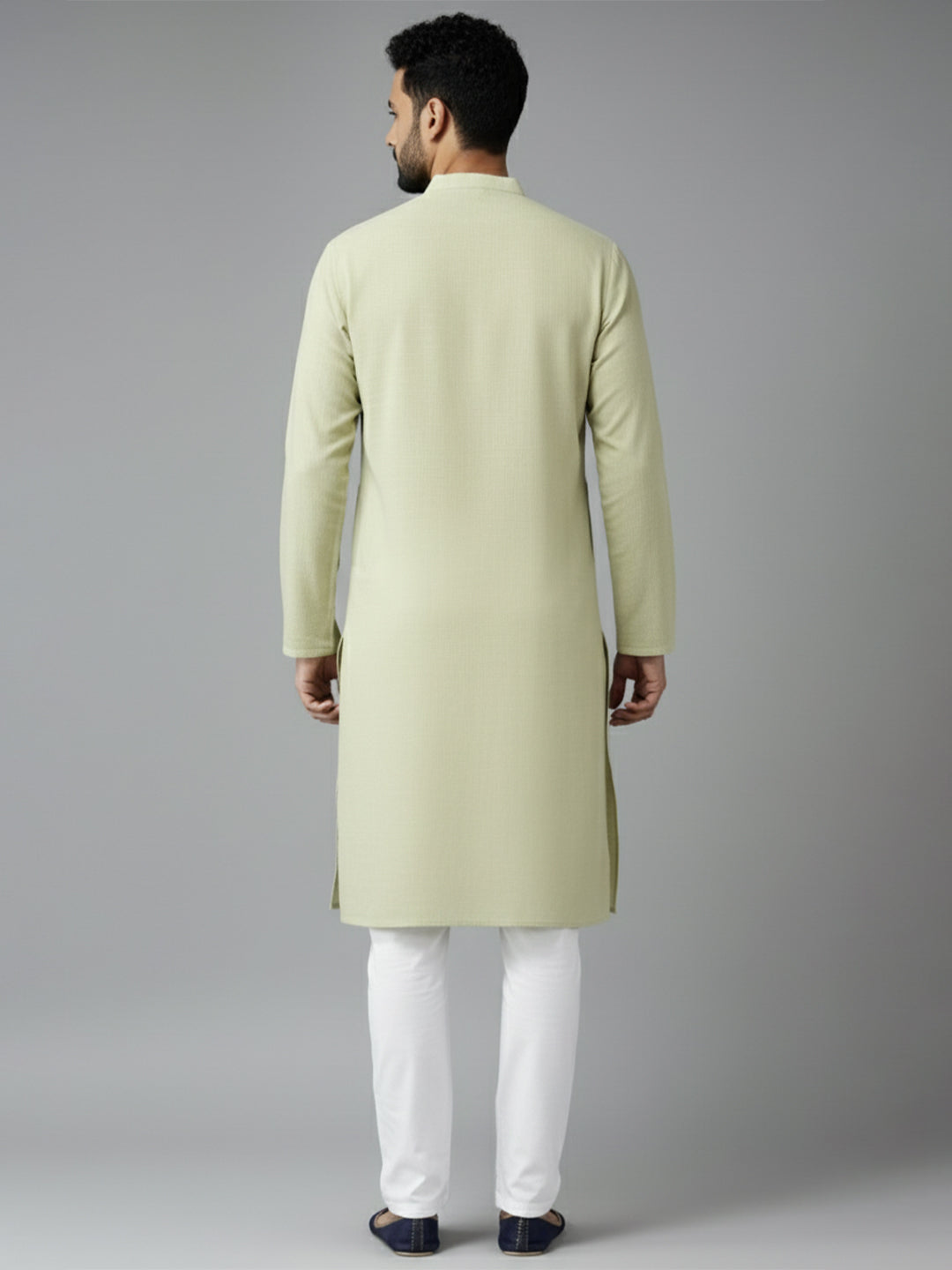 TerraDesi Midnight Classic Cotton Kurta Pajama Set