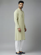 TerraDesi Midnight Classic Cotton Kurta Pajama Set