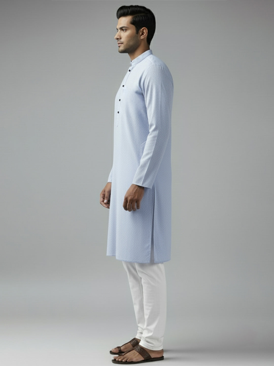 TerraDesi Midnight Classic Cotton Kurta Pajama Set