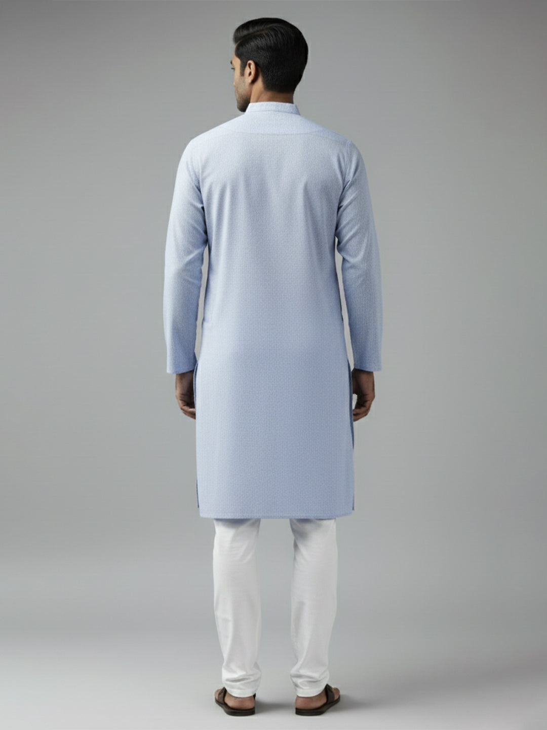 TerraDesi Midnight Classic Cotton Kurta Pajama Set