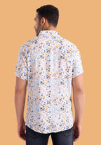 TerraDesi Meadow Bloom Multicolour Floral Viscose Shirt
