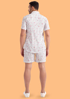 TerraDesi Pink Racquet Sprinkles Viscose Co-Ord Set