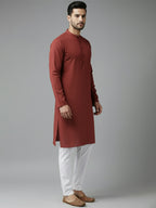 TerraDesi Midnight Classic Cotton Kurta Pajama Set