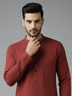 TerraDesi Midnight Classic Cotton Kurta Pajama Set
