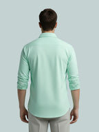 TerraDesi Onyx Midnight Solid Cotton Short Kurta