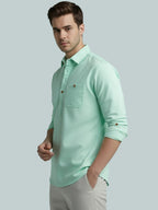 TerraDesi Onyx Midnight Solid Cotton Short Kurta