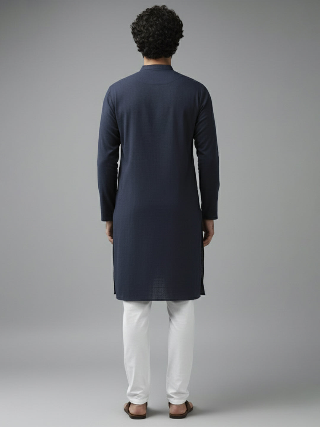 TerraDesi Midnight Classic Cotton Kurta Pajama Set