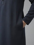 TerraDesi Midnight Classic Cotton Kurta Pajama Set