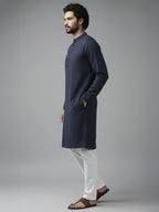 TerraDesi Midnight Classic Cotton Kurta Pajama Set