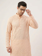 NoirVansh Luxe Sequin Kurta | TerraDesi Black Festive Statement Kurta