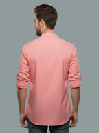 TerraDesi Men's Regular Fit Cotton Mandarin Collar Kurta (SE120)