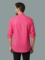 TerraDesi Men's Regular Fit Cotton Mandarin Collar Kurta (SE120)