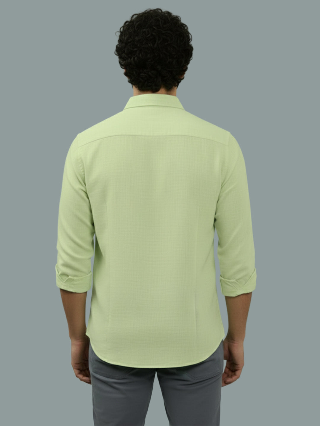 TerraDesi Ruby Regal Solid Cotton Blend Formal Shirt